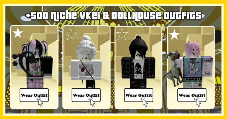[+500 Fits] niche vkei & Dollhouse Outfits screenshot 1