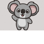 Koala hat group only