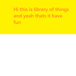 Library of things Summer update