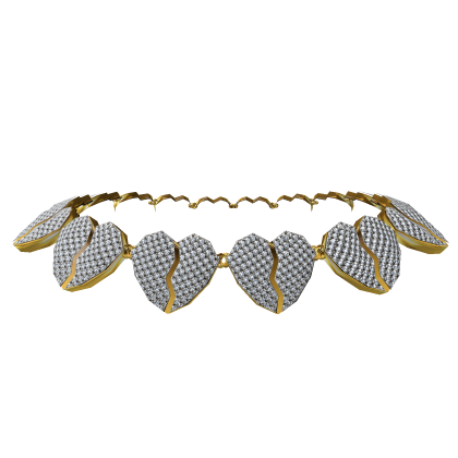 Gold Heart Chain