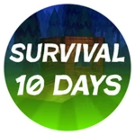 Survive 10 Days in Easy Survival Roblox badge thumbnail