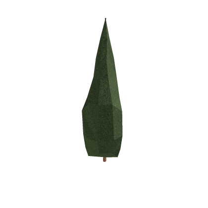 Low Poly tree/cypress