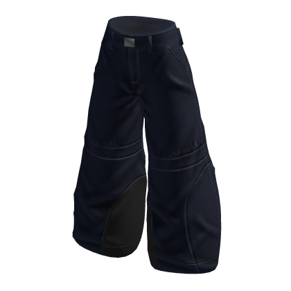Baggy Cargo Pants (Navy)