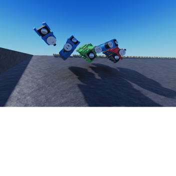 Slide Thomas & Friends to Explosive trucks!