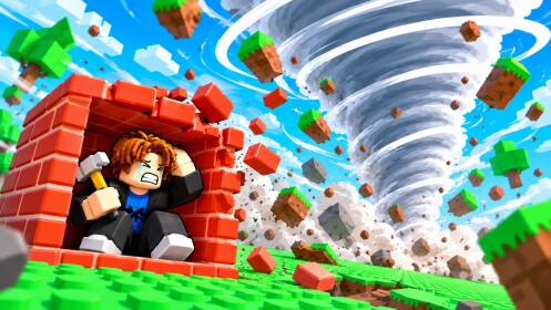 [NEW] Build & Survive DISASTERS🌊