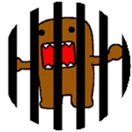 Jailed domo  Roblox badge thumbnail
