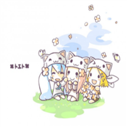 cute vocaloid chibis Roblox decal