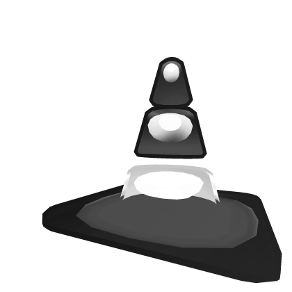 Frutiger Aero Black Bubble Cone