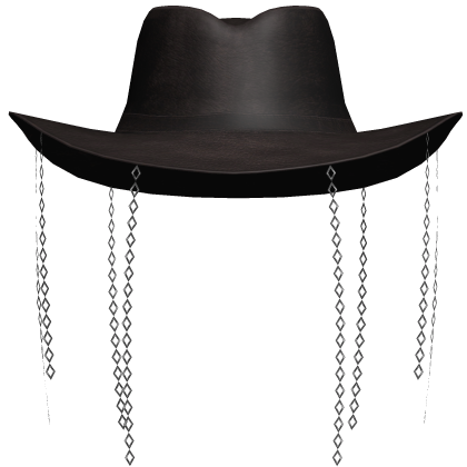 Brown Chained Cowboy Hat Roblox item