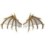 Royal Ivory Shadowpiercer Wings