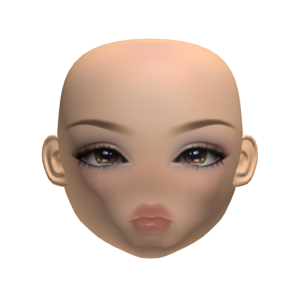 Roblox Item Brown Eyed Model Makeup (For Blazeburner Head)