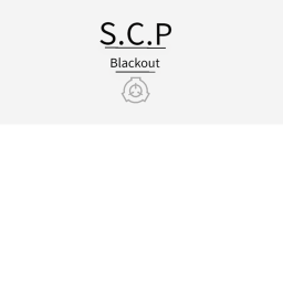 [Scp] Blackout    Beta