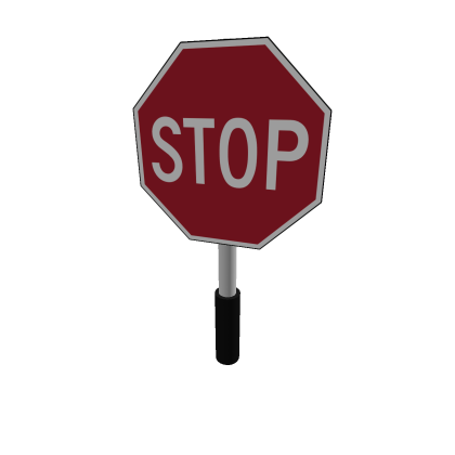 Hand Stop Sign (Free)