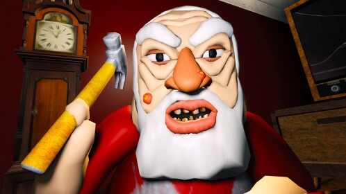 CORRA DO VOVÔ! (OBBY ASSUSTADOR)