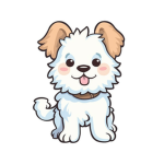 The doggie builds cute