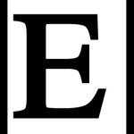 THE LETTER E