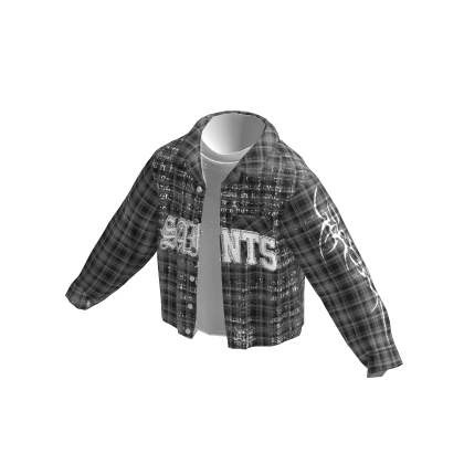 Flannel Tshirt Grey