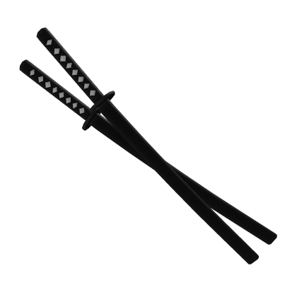 Sheathed Katana Set [Back]