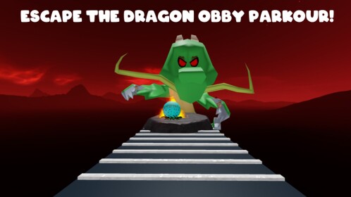 🐲Escape the evil Dragon Obby Parkour!🐉