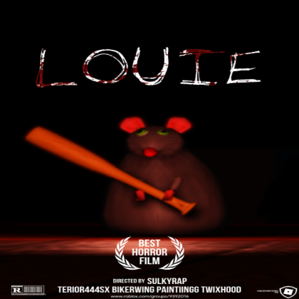 LOUIE Horror Film Poster Roblox decal