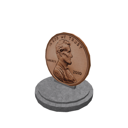 batcave giant penny monument