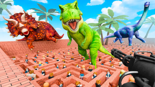 🦖 Dino Maze Escape