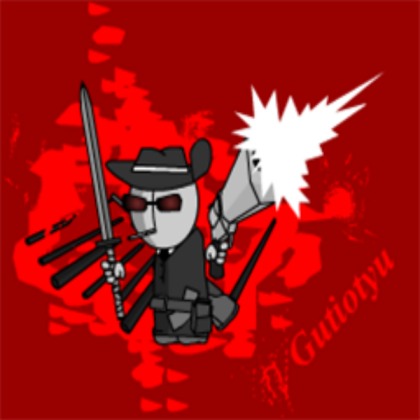 Gut's Madness Combat Drawing mode Roblox decal