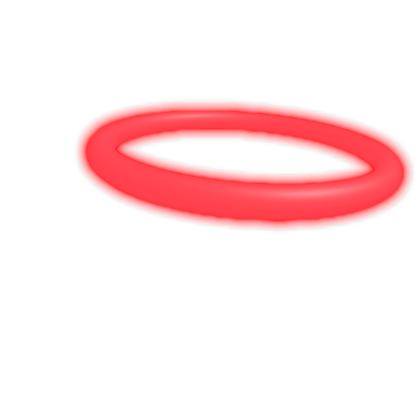 [Emissive] Red Halo Roblox item