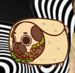 Bacon beans burrito