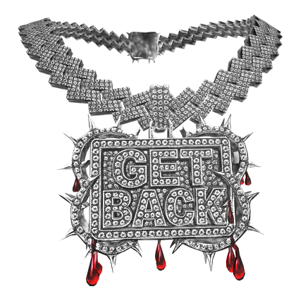 4.0 boy get back chain w red slime & thorns thumbnail