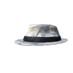 White Sparkle Fedora