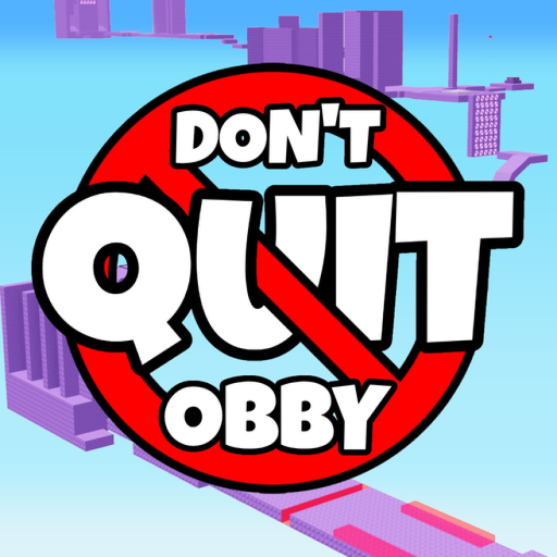 DON’T QUIT OBBY official Roblox game thumbnail