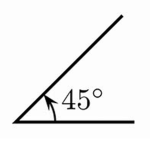 THE 45 DEGREE ANGLES