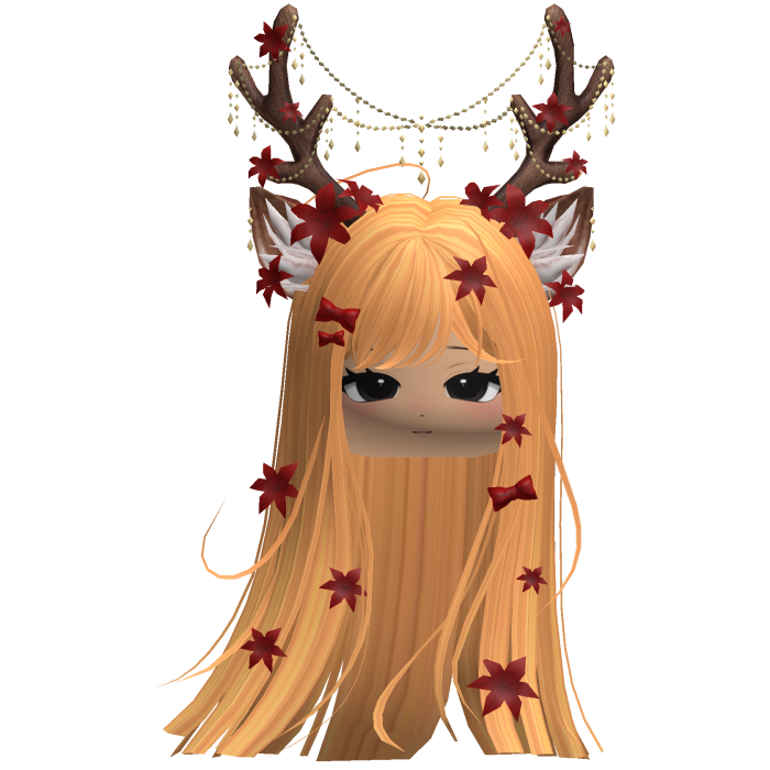 Ethereal Christmas Fairy Fawn Hair w/ Antlers