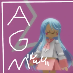 Anime girl model beta icon