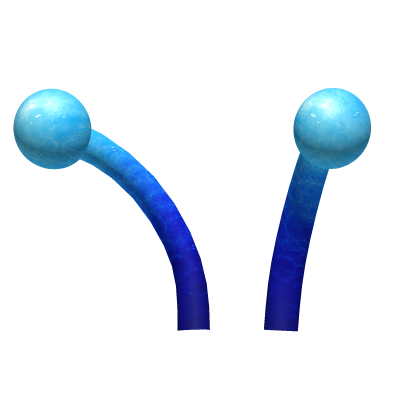 Blue Alien Antennae Roblox item