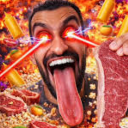 Steak With Popcorn Butter Obby