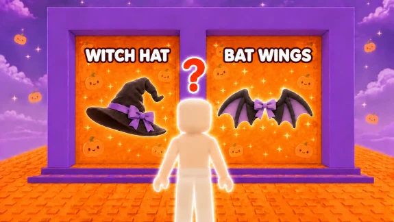 Halloween Outfit Tower! [Would you Rather] 🎃