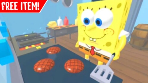 🧽ESCAPE SPONGEBOY AND KRUSTY KRAB OBBY!!🍔 (NEW)