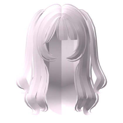 . ‿ ♡ horror doll long pigtail hair pink Roblox item