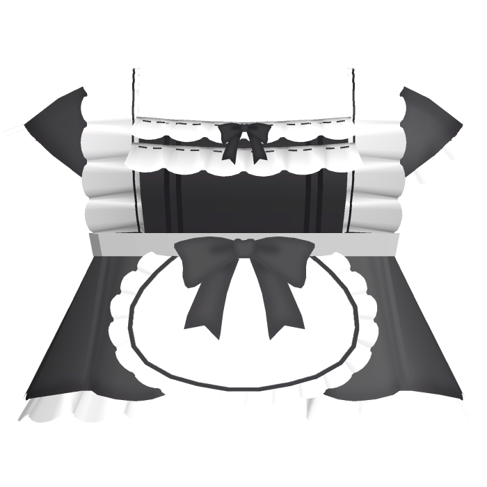 black kawaii neko maid dress