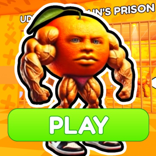 🍊 UDIN DIN DIN DUN'S PRISON RUN! (Obby) official Roblox game thumbnail