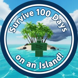Survive 100 days on a island (gun update) icon