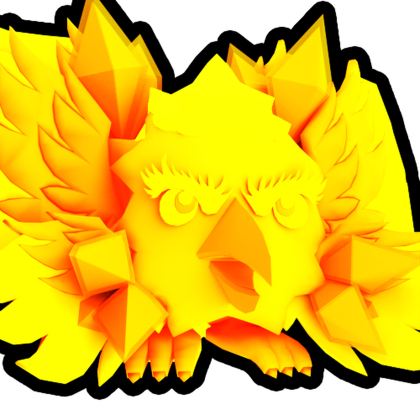 Gold Obsidian Raven