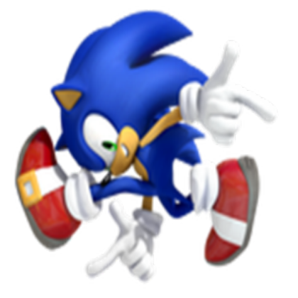 Sonic pose Roblox decal