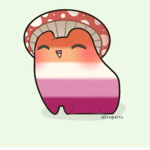 Noodle frog