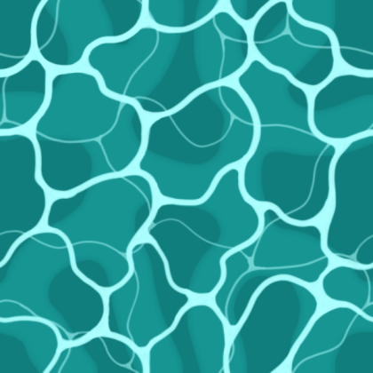 Tile / Seamless Cartoon Water Texture Roblox decal