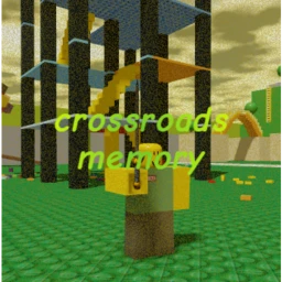 crossroads as a memory icon