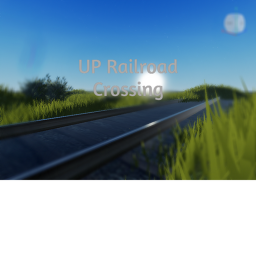 (OLD CROSSING) UP Railroad Crossing