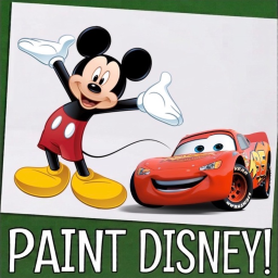 Paint Disney!